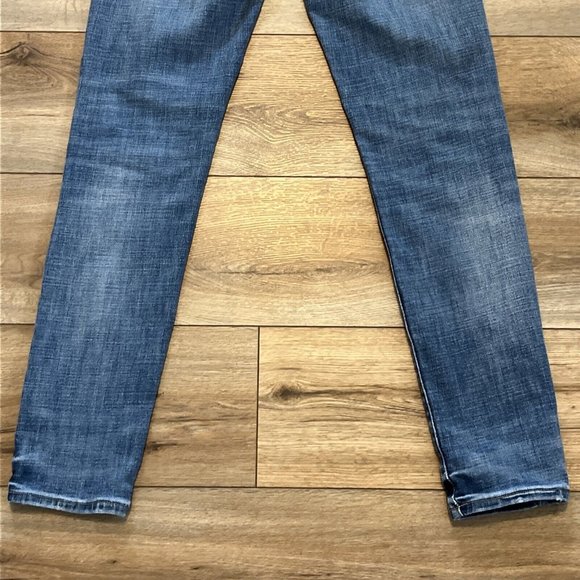 American Eagle AE Skinny Fit Denim Jeans SZ 28x30 Blue Stretch Next Level Flex - Picture 6 of 12